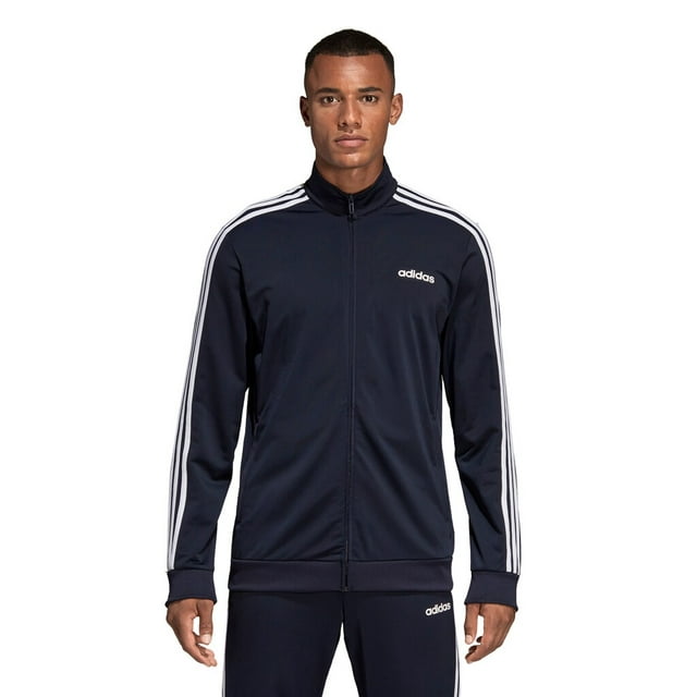 Adidas Men's Essential 3Stripe Tricot Track Jacket