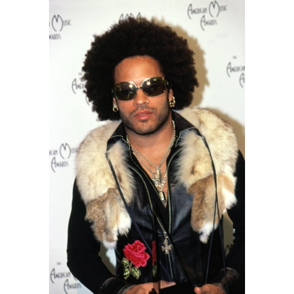Lenny Kravitz At The American Music Awards, La, Ca 1/9/02, By Robert Hepler Photo Print (8 x 10)