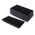 thumbnail image 5 of 10Pcs Thick Seedling Trays, Plant Trays for Seedling, 50 Holes Pet Reusable Planting Trays Growing Trays with Drain Holes 80g, 5 of 9