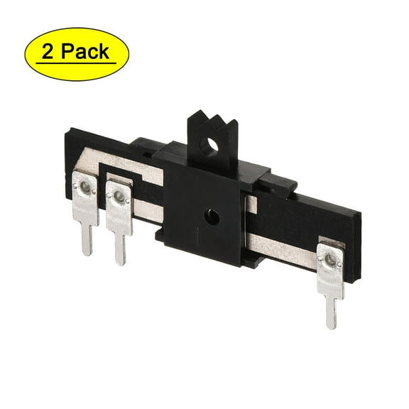 Uxcell Variable Resistors 35mm Straight Slide Potentiometer B20K Ohm Single Channel 2 packs