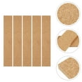 thumbnail image 3 of 5Pcs Light Brown Rectangular Cork Bulletin Board Strips for Message Display, 3 of 8