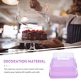 thumbnail image 5 of FNNMNNR Portable Cake Carrier with Handle Plastic Cake Container Holder with Lid, 5 of 6