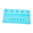 thumbnail image 3 of Práctico soporte para pulir uñas, herramienta de maquillaje, fácil de usar, bandeja de silicona para dedos, soporte duradero para uñas para el hogar, Azul Yinane Titular de esmalte de uñas, 3 of 8