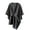Dark Grey, variant on Unisex Thermal Scarf All Season Lightweight Reversible Shawl for Outdoor Travel, Easy Care
