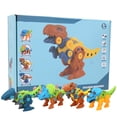 thumbnail image 2 of Juguete de dinosaurio para ensamblar, juguete de dinosaurio para ensamblar DIY, modelo de dinosaurio, juguete para ensamblar, modelo de dinosaurio, probado profesionalmente, 2 of 14