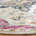 thumbnail image 3 of Safavieh Madison Louise Floral Area Rug, Ivory/Fuchsia, 6'7" x 6'7" Round, 3 of 9