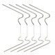 thumbnail image 2 of 50 clips de alambre W para acristalamiento de vidrio de invernadero y 50 clips Z superpuestos. Sincero Hogar, 2 of 3