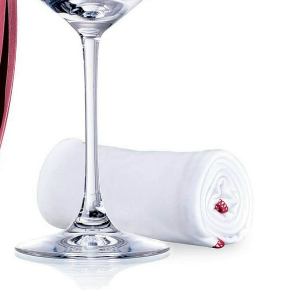 Wine Glass Polishing Cloth Set of 2 Champagne Glass & Wine Glasses Polishing Cloths for -Free Cleaning,B