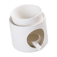 thumbnail image 1 of simhoa Essential Oil Burner Tea Light Holder Decorative Easy to Use Desktop for Bedroom Black, 1 of 8