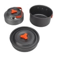 thumbnail image 4 of Camping Cooking Set with Tea Kettle Storage Bag Frying Pan Portable Camping Cookware Set for 2 To 3 People,, 4 of 5