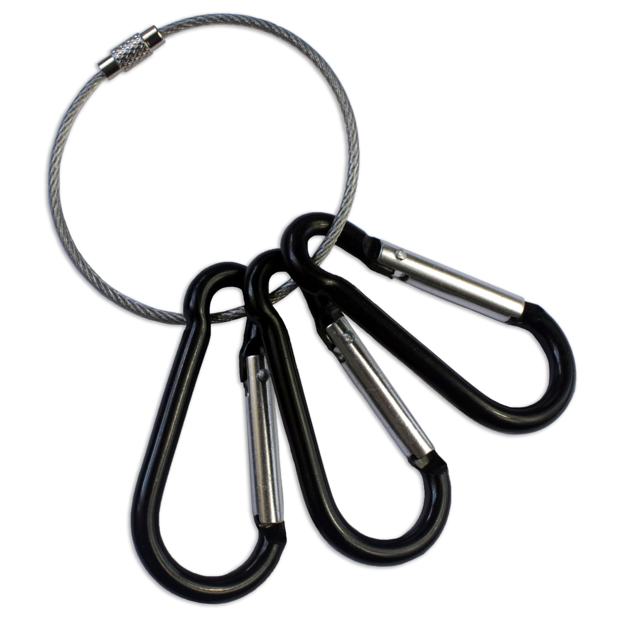 Stibadium 1PC Heart Shaped Carabiner Hook, Aluminum Alloy Snap Clip Key  Holder, Keychain Tool for Fishing Camping Hiking Backpack Accessory 