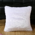 thumbnail image 4 of Ludlz 43x43cm Soft Plush Solid Color Throw Pillow Case Cushion Cover Home Sofa Decor, 4 of 8