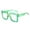 Light Green, variant on Oversized Blue Light Blocking Glasses for Men and Women Fashion Big Frame Glasses Fashion Clear Multi-Color Computer Eyewear