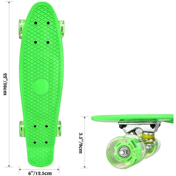 Skateboard Mini Cruiser 56 cm skateboard enfants à partir de 5 ans mini  skateboard