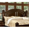 thumbnail image 5 of 1pc Sturdy Decorative Bed Posts Traditional Queen Size Bed Cherry Color Posts HB FB Solid wood Bedroom Furniture, 5 of 7