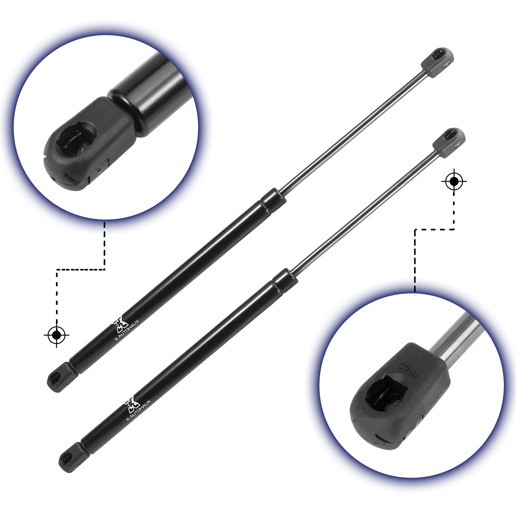 Unique Bargains 2Pcs Rear Trunk Lift Supports Struts Shocks for Kia Soul 2010-2013