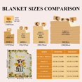 thumbnail image 2 of Highland Cow Blanket Cute Farm Cow Animal Blanket Flannel Throw Blanket Cozy Family Blankets Sunflower Blankets Gifts for Women Men Girls, 2 of 6