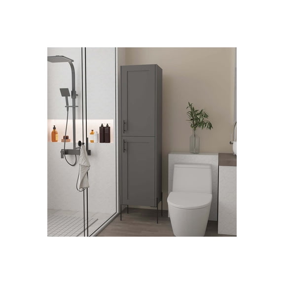 TREEVOL FURNITURE Linen Cabinet Hopewell