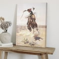 thumbnail image 5 of AEFER Vintage Western, Southwest Canvas, Western Art Prints Wall Decor, Western Cowboy Pictures Southwestern Artwork Prints Farmhouse Wall Decor for Western Decor Unframe: 12x18inch(30x45cm), 5 of 6