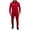 Red, variant on Miluxas Sweatsuits for Men 2 Piece Hoodie Men's Jogging Tracksuit Set Casual Athletic Long Sleeve Outfit Pullover Suit Set Red XL(XL)