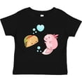 thumbnail image 3 of Inktastic An Axolotl Meets a Taco Boys or Girls Toddler T-Shirt, 3 of 5