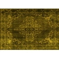 thumbnail image 1 of Ahgly Company Indoor Rectangle Persian Yellow Traditional Area Rugs, 2' x 5', 1 of 4