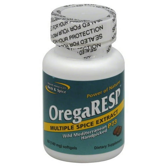 OregaResp by North American Herb & Spice 60 Softgels