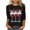 Black 05, variant on Maplenight Christmas Shirts for Women Trendy 3/4 Length Sleeve Tunic Blouses Wine Glass Print Holiday Tops Crew Neck Graphic Tees