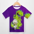thumbnail image 3 of Rugrats Kid Shirts Unisex Casual Tops 3D Print Graphic Tees Short Sleeve T Shirts for Boys Girls 160CM, 3 of 8