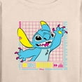thumbnail image 3 of Disney - Lilo & Stitch - Neon Stitch - Women's Lightweight French Terry Long Sleeve Shirt, 3 of 5