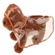thumbnail image 1 of Zhuge Chubasquero impermeable para perros, ropa ligera para la lluvia para mascotas con capucha tipo poncho (S, naranja), 1 of 4