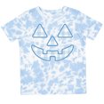 thumbnail image 3 of Inktastic Plaid Pumpkin Face Halloween Checkered Print Boys Toddler T-Shirt, 3 of 5