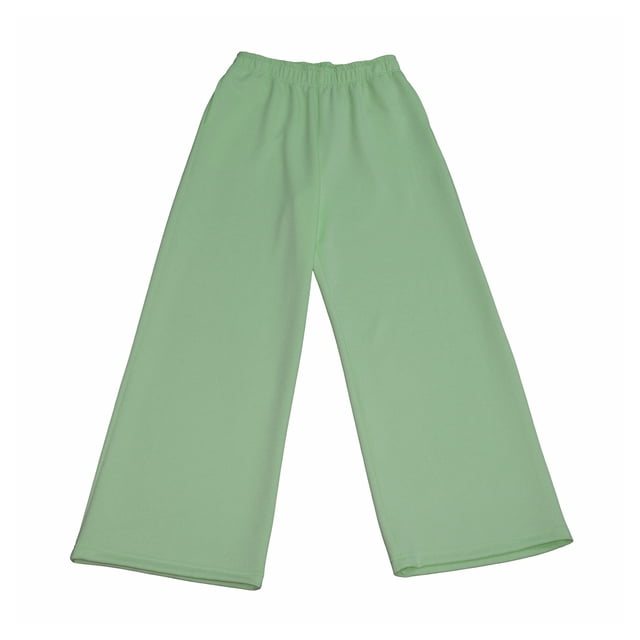 Pantalón George para Dama con Pespunte en Costados Cargado Hacia Delantero Verde Talla EG
