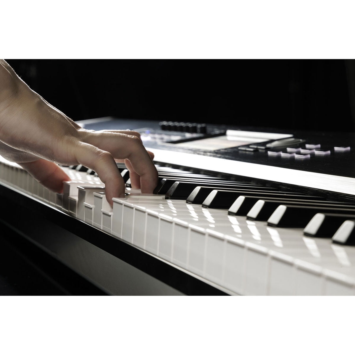 Korg Nautilus AT 88-Key Music Synth/Workstation Keyboard with Aftertouch, Black