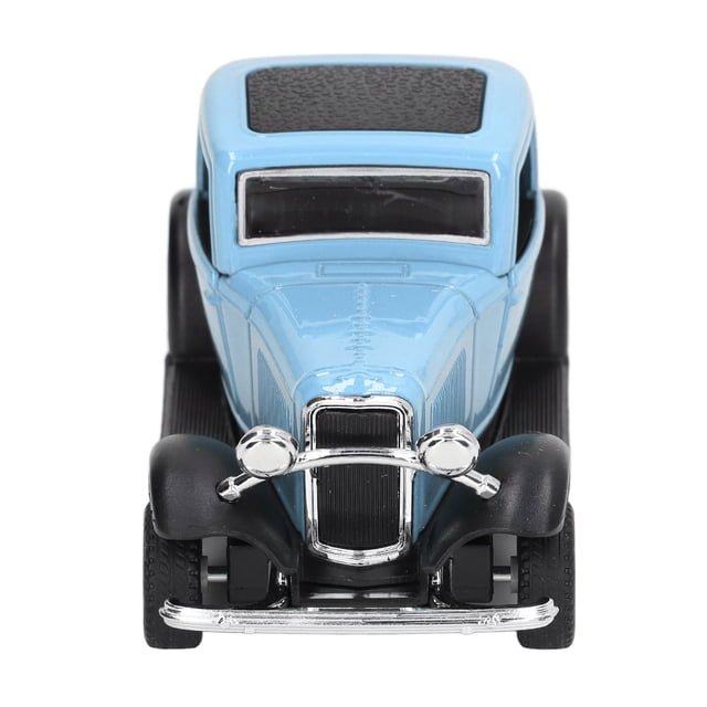 Vintage Car Model, 1:32 Classic Car Model Alloy Vintage Simulation Toy Antique Pullback Opened Doors Model