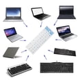 thumbnail image 5 of Hzzsbu 2Pcs Russian Transparent Keyboard Stickers Russia Layout Alphabet Label Letters for Notebook Computer PC Laptop, 5 of 7