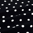 thumbnail image 6 of Pxiakgy t shirts for women Women's Summer Polka Dot Daily Shirt V-neck Petal Sleeves Casual Tops Blouse Womens t shirts Black + L, 6 of 8