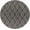 Charcoal, Cream / Naco, variant on BoutiqueRugs NACO Traditional Area Rug - Outdoor Safe - Charcoal, Cream - 6'7" Round