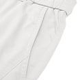 thumbnail image 6 of WREESH Men's Casual Shorts Casual Daily Outdoor Beach Lightweight and Breathable Work Shorts Beach Shorts White, 6 of 9