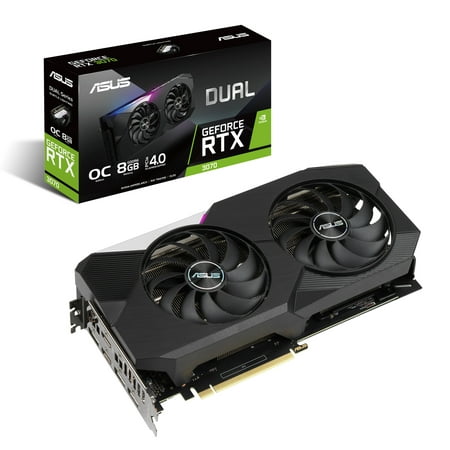 ASUS Dual GeForce RTX 3070 OC Edition 8GB Gaming Graphics Card