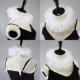thumbnail image 2 of Clown Tulle Ruffled Collar,Renaissance Victorian Ruffle Collar, Retro Mesh Neck Ruff Ruffle Collar, 2 of 8