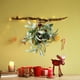 thumbnail image 1 of Xihbxyly Muérdago Artificial, Lazo Rojo Colgante, Adorno de Copo de Nieve con Purpurina, Decoración para Fiestas Navideñas, Simbolismo Navideño, Elegante Ambiente Invernal, Juego de 6 Piezas, 1 of 4