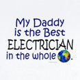 thumbnail image 2 of CafePress - Best Electrician In The World (Daddy) Infant Bodys - Baby Light Bodysuit, Size Newborn - 24 Months, 2 of 4