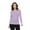 LAVENDER, variant on Womens Long Sleeve T Shirt With Super-Soft Stretch Fabric Round Neck T-Shirts