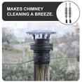 thumbnail image 3 of Homoyoyo 2Pcs Professional Steel Wire Brush for Fireplace and Chimney Cleaning Tasks, 3 of 7