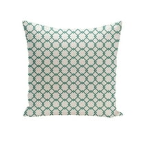 Simply Daisy 16" x 16" Holiday Brights Collection Geometric Pillow