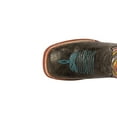 thumbnail image 2 of Ferrini  Womens Aztec Embroidered Square Toe   Boots   Mid Calf Low Heel 1-2", 2 of 5