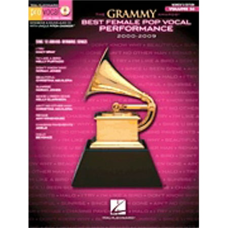 Hal Leonard Grammy Awards Best Female Pop Vocal Performance 2000-2009-Book  with (Best Female Pop Vocal Performance Grammy)