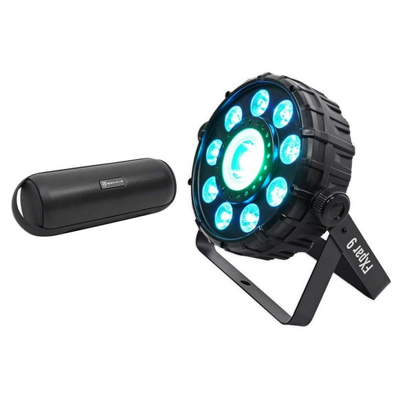 Chauvet DJ FX Par 9 DMX Multi-Effect LED, SMD RGB UV Strobe Par Light Speaker