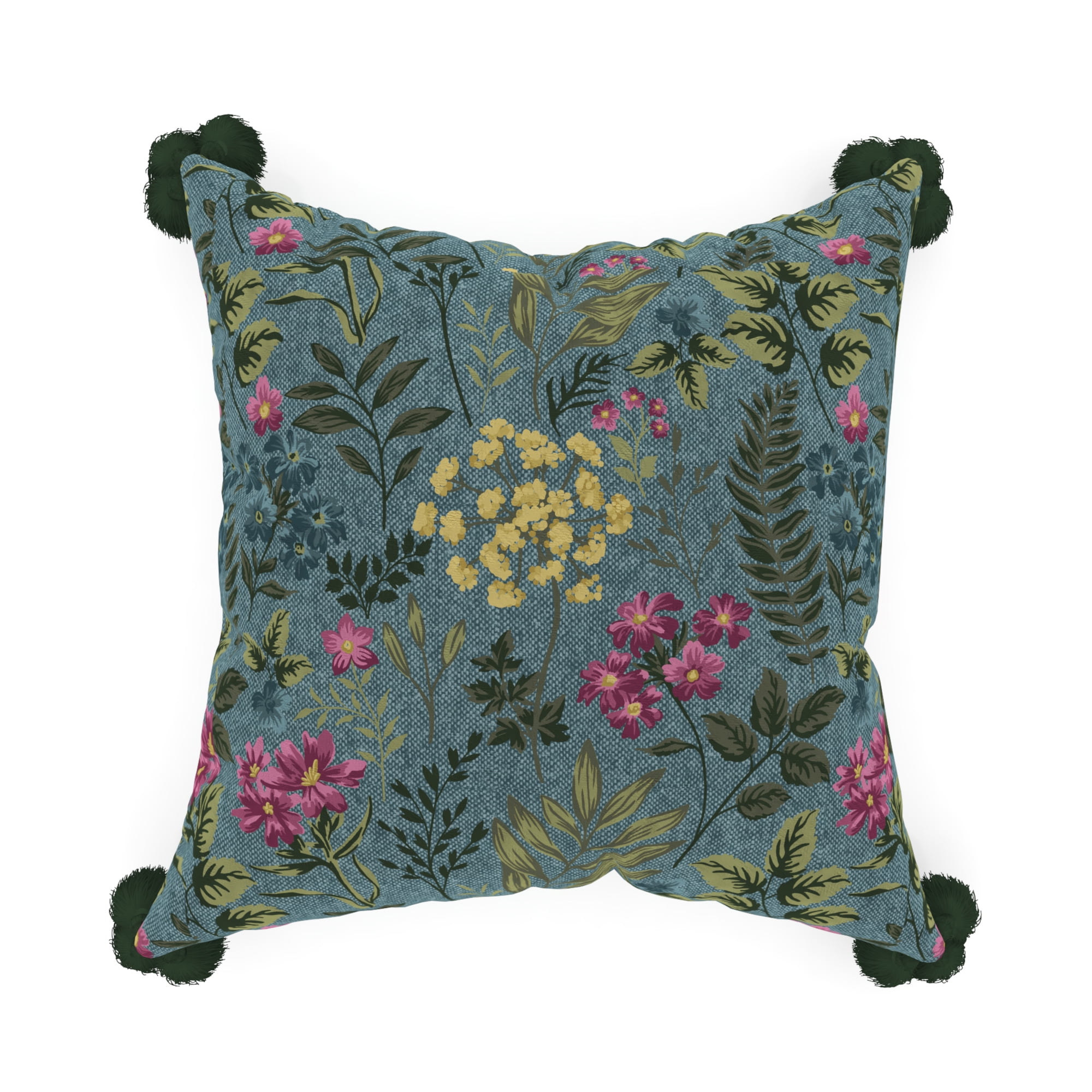 Tropical Cushion Covers Hanging Garden Floral Cushions Cover 20" x 20" Paoletti